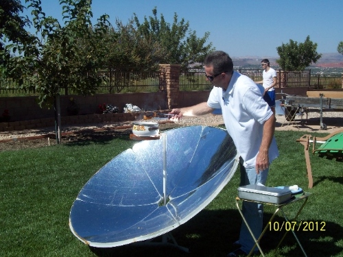 Parabolic Solar Cooker Photo