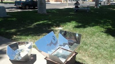 Solar Cookers in the Park