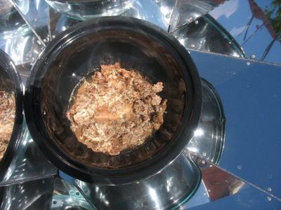 Cooked ground meat