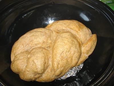 Solar Cooker Challah Bread -part two
