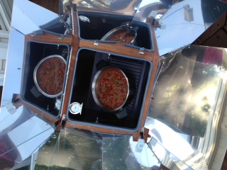 My Sun Oven Chili