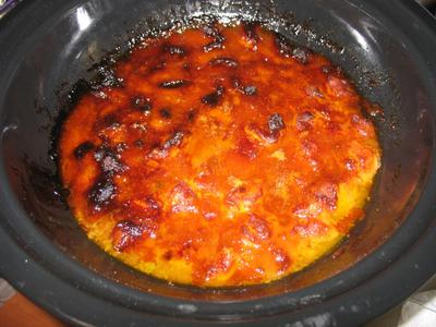 Boneless Orange Chicken from the Hot Pot