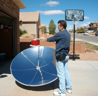 parabolic solar cooker