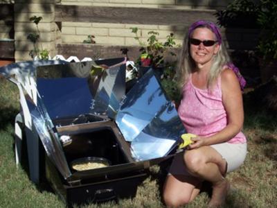 Me with my new oven :)