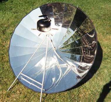 Parabolic style cooker