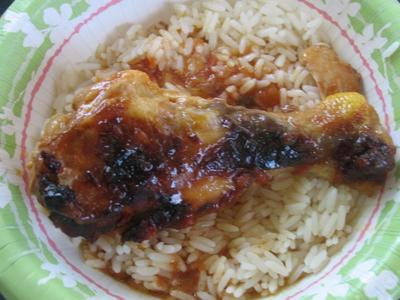 Hot Pot Chicken over rice