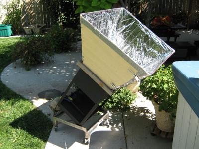 Solar box oven