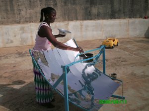 parabolic solar cooker