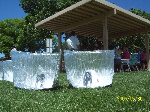 Simple Solar Panel Cookers