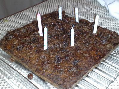 Solar Birhday Cake -GAPS Carrot Cake