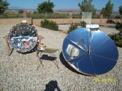 Solar Cooking Bacon