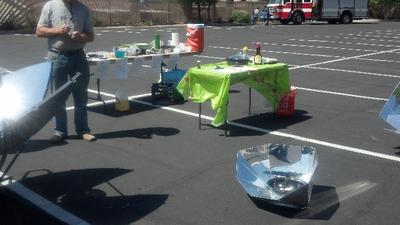 All of our solar cookers  being utilized