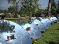 Solar Burner Parabolic