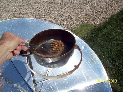 Deep Frying Wheat Berries (wheat nuts)