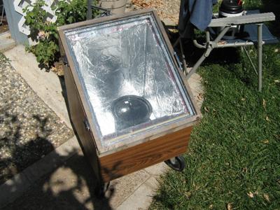 Another solar box oven.