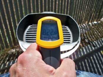 Solar cooking thermometer - Solar Brother