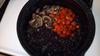 Black bean, mushroom and tomato delight