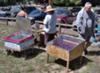 Solar food drier (on the right) from the New Society Publisher book 