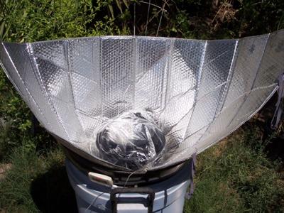 The solar cooker