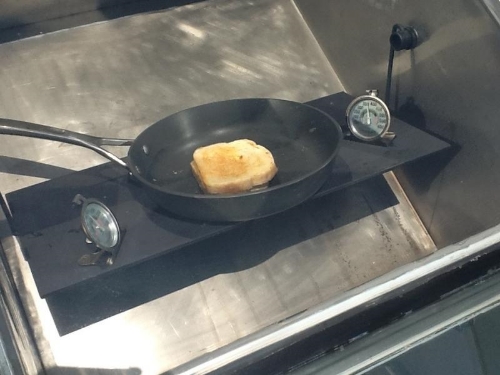 Solar Grilled Cheese