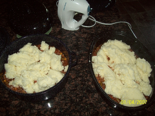 solar cooker shepards casserole