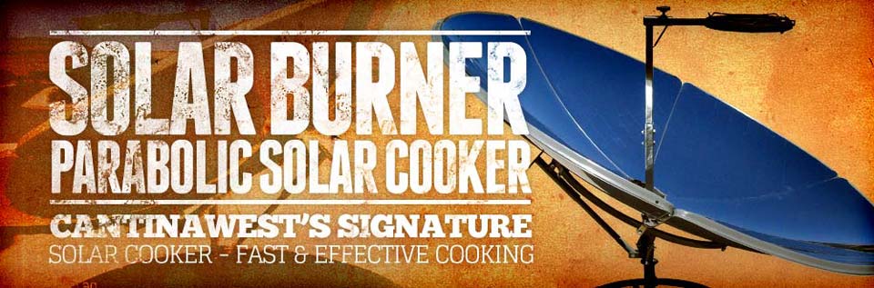 Solar Burner Parabolic Cooker