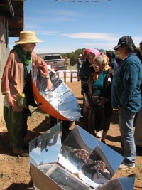 Navajo solar cooking