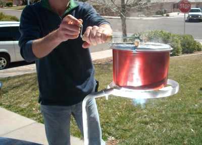 parabolic solar cooker