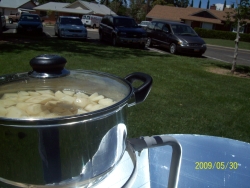 Solar Parabolic Potatoes