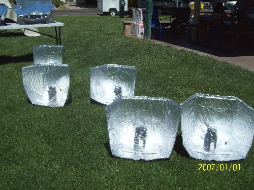 Simple Solar Panel Cookers