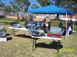 solar cooker class, St. George, Utah