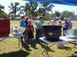 solar cooking class, St. George, Utah