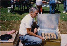 Solar Box Cooker, cookies